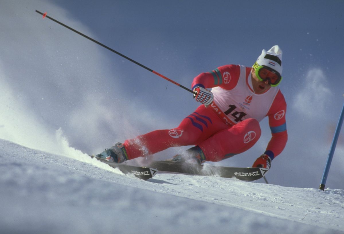 Marc Girardelli a représenté le Luxembourg aux Jeux olympiques.