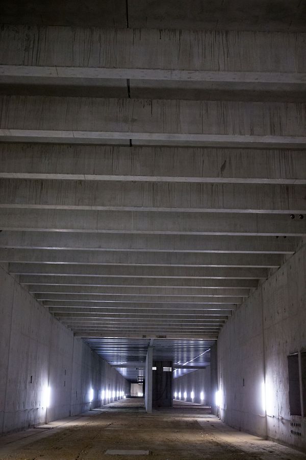 Ein Besuch im unterirdischen Bahnhof Findel.