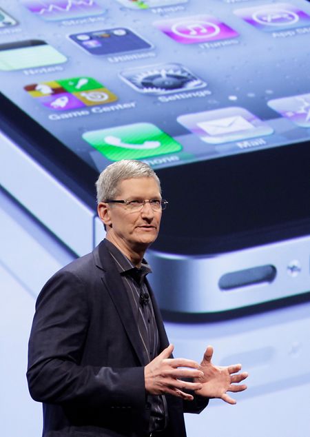 "Das iPhone ist das beliebteste Smartphone weltweit", so Tim Cook.