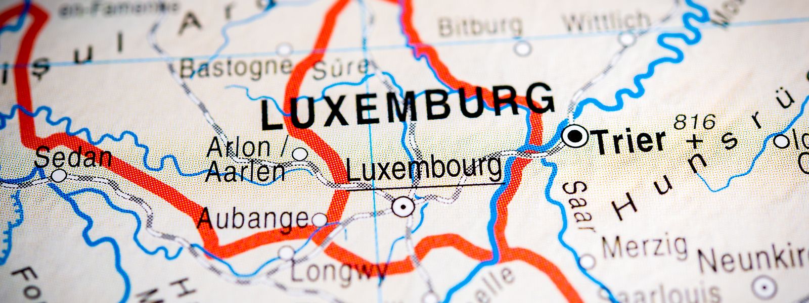 Luxemburgs Landkarte wurde im Laufe der Zeit immer wieder neu gezeichnet. 
