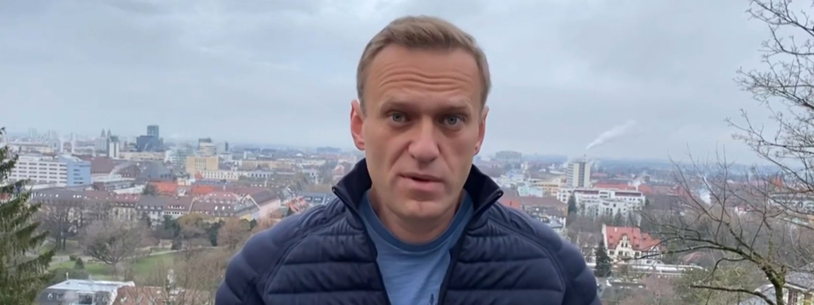 Nawalny in einer Video-Botschaft am 13. Januar.
