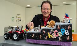 Lok , Petingen , Peitenger Kavalkade in Miniatur , Coron, SArs-CoV-2 , Covid-19 , Serge Breyer Foto:Guy Jallay/Luxemburger Wort