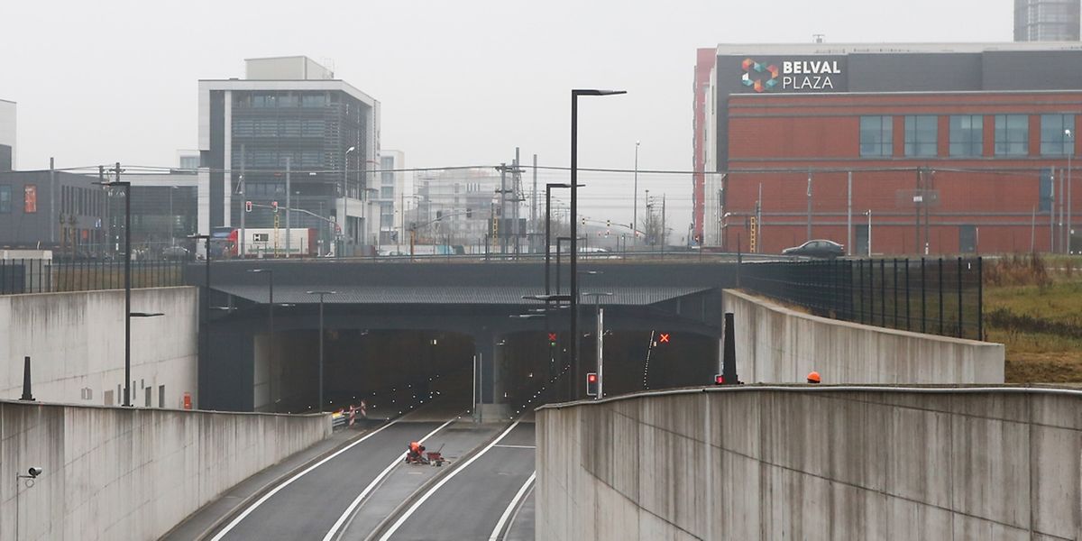 Am Freitag wird der Tunnel unter Belval eröffnet.