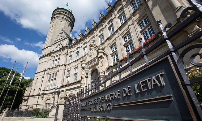 Luxembourg's state-owned BCEE is headquartered in this prominent building at the edge of Luxembourg's old town