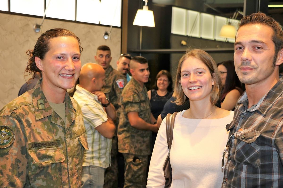 Des larmes de joie ont jailli samedi soir à l'accueil des 23 soldats de retour de mission au Kosovo.