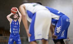 Philippe Gutenkauf (Etzella #4) Freiwurf / Basketball, Luxemburg,Total League Maenner, Saison 2020-2021, Qualifikation / 13.03.2021 /Residence Walferdingen - BBC Etzella Ettelbrück / Centre sportif Prince Henri, Walferdingen /Foto: Ben Majerus