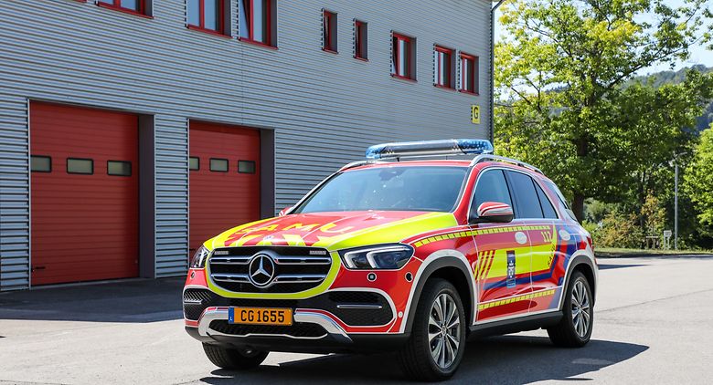 Eines der neuen Fahrzeuge für den SAMU-Dienst.