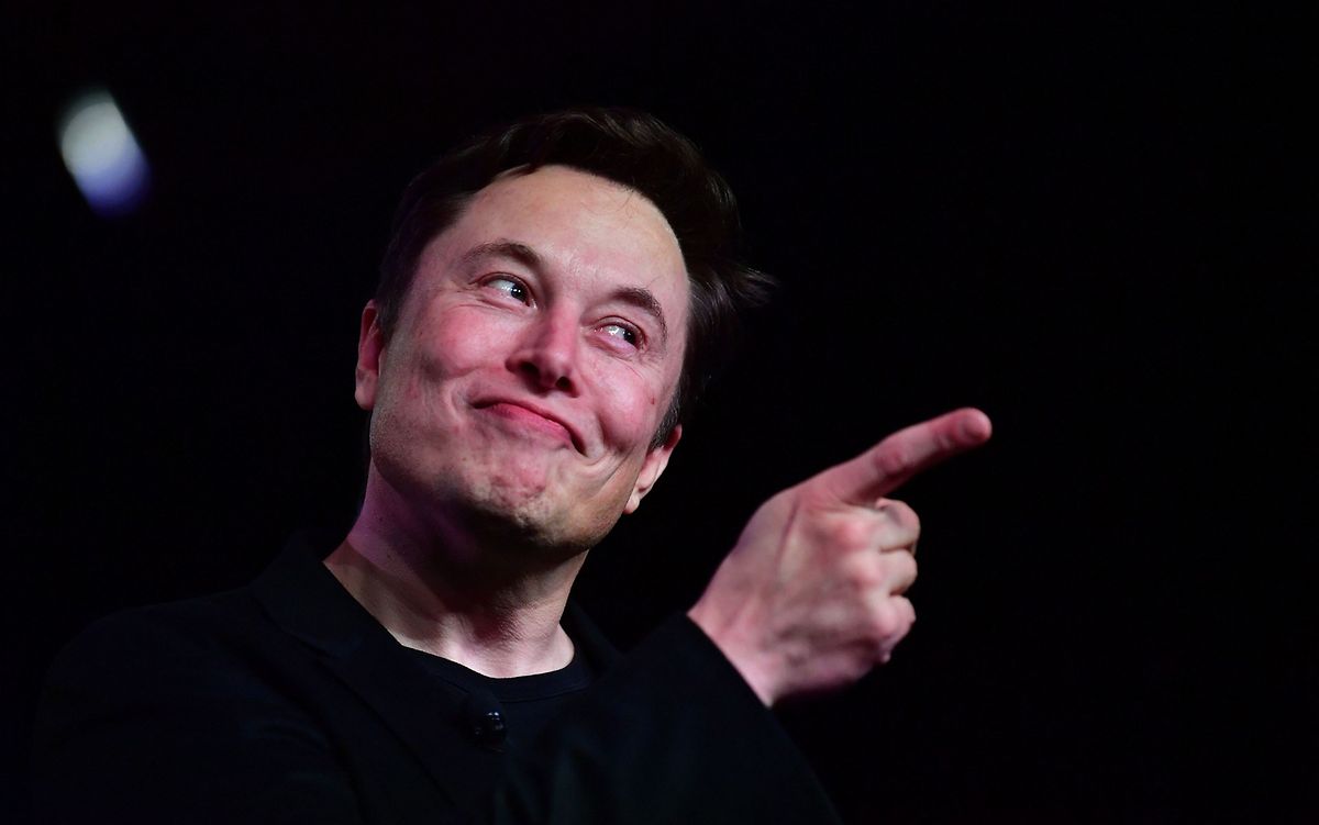 Tesla CEO Elon Musk speaks in Hawthorne, California, March 14, 2019.