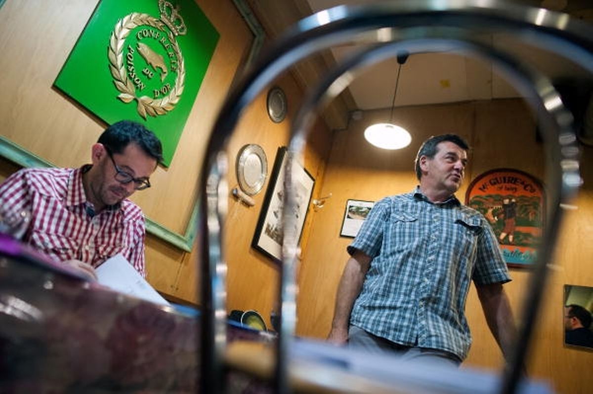 Sanfter Übergang: Paul Donven steht Mick Loguercio (l.) in diesem Jahr zur Seite. 