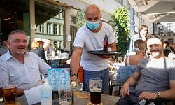 Lokales,Corona Massnahmen in den Gaststätten.Horesca,Cafés,Pandemie,Covid19.Foto:Gerry Huberty/Luxemburger Wort