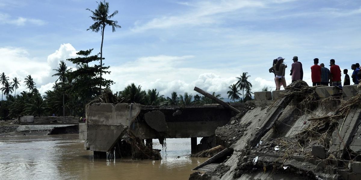 Taifun Tembin Tropensturm Verschont Vietnam