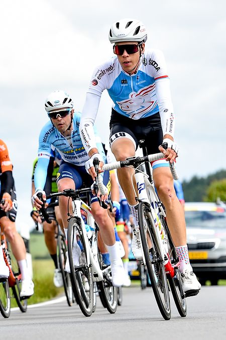 Kevin Geniets a enfin découvert l'ambiance du Tour de Luxembourg.