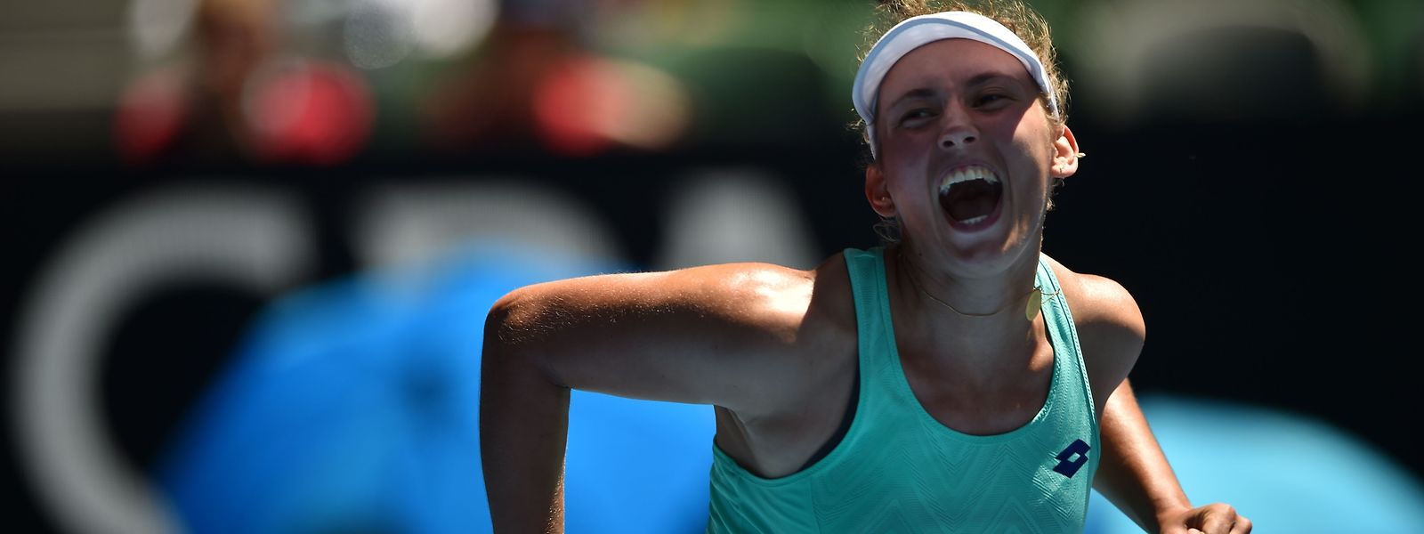 Elise Mertens ließ sich auch nicht von Elina Svitolina bremsen.