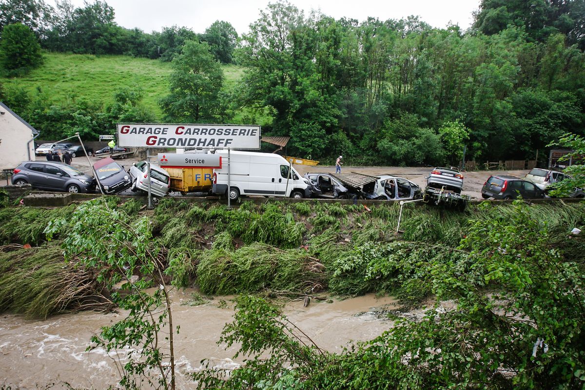 Das Müllerthal war am schwersten betroffen.