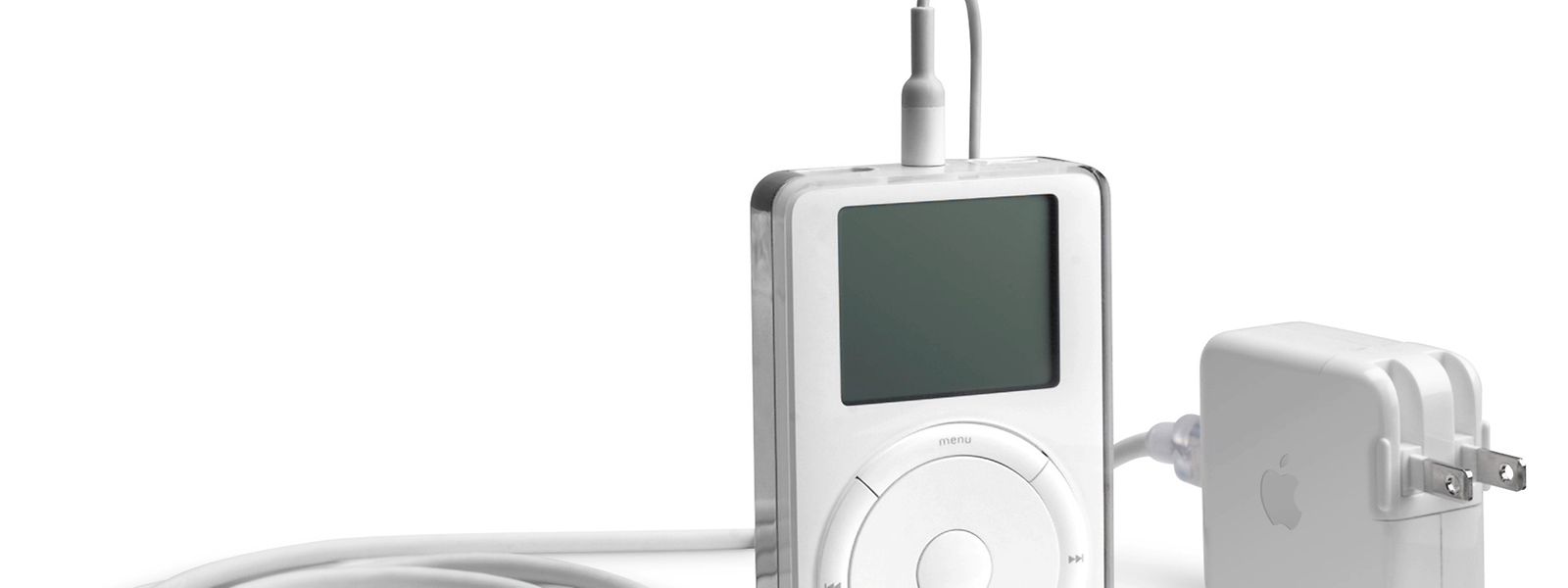 Der erste iPod, den der damalige Apple-Chef Steve Jobs am 23. Oktober 2001 vorgestellt hat, enthielt eine 5-Gigabyte-Festplatte und konnte dank MP3-Komprimierung rund 1.000 Musikstücke speichern.