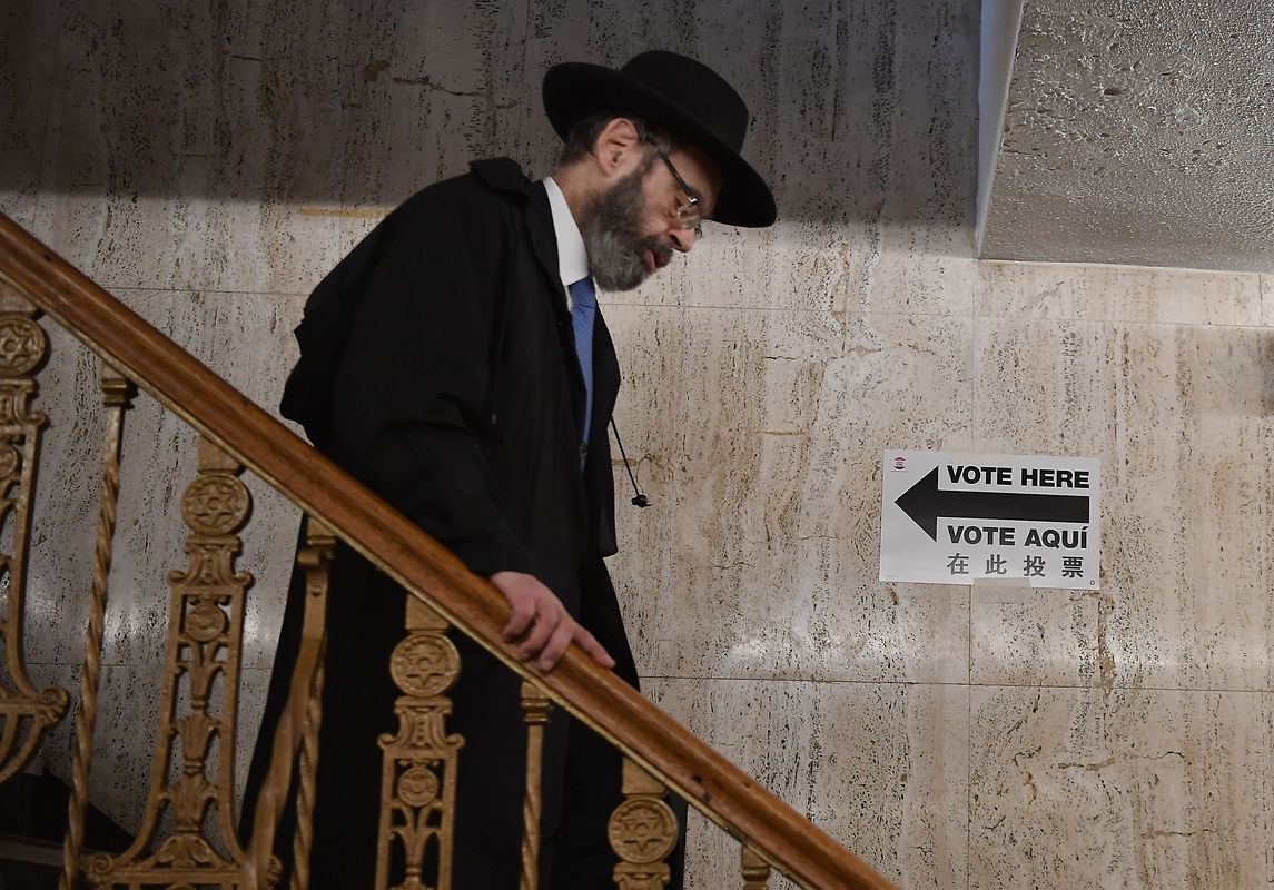 Gewählt wird treppauf... 