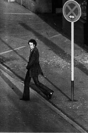 Die Gangster bestiegen am Dienstagnachmittag das von der Polizei bereitgestellte Fluchtauto. Der 28jährige Journalist Horst Reber (rechts) war zuvor freigelassen worden.