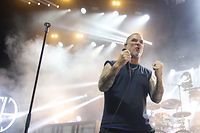 S�O PAULO, SP - 15.12.2022: SHOW PANTERA E JUDAS PRIEST - The band Pantera performed in S�o Paulo at Vibra S�o Paulo, Brazil on December 15, 2022, with original vocalist Phil Anselmo accompanied by guitarist Zakk Wylde in place of Dimebag Darrell, who died in 2004. (Photo: Yuri Murakami/Fotoarena/Sipa USA)No Use Germany.