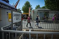 Der Zugang zu den Péitruss-Kasematten befindet sich auf der Place de la Constitution.
