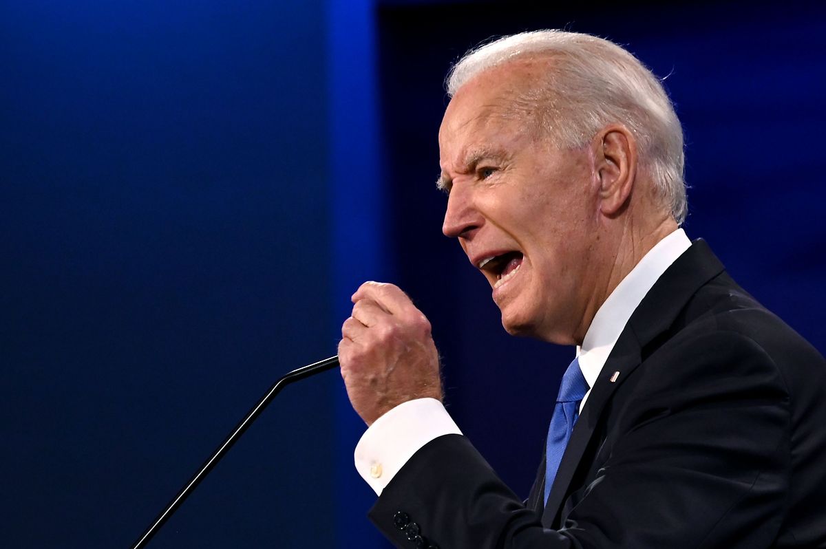 Joe Biden forderte seinen Gegner auf, seine Steuererklärung vorzulegen.