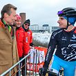 Großherzog Henri besuchte die Strecke der Cyclocross-Weltmeisterschaft - im Gespräch mit Tristan Parrotta - Bieles2017 - Foto: Serge Waldbillig