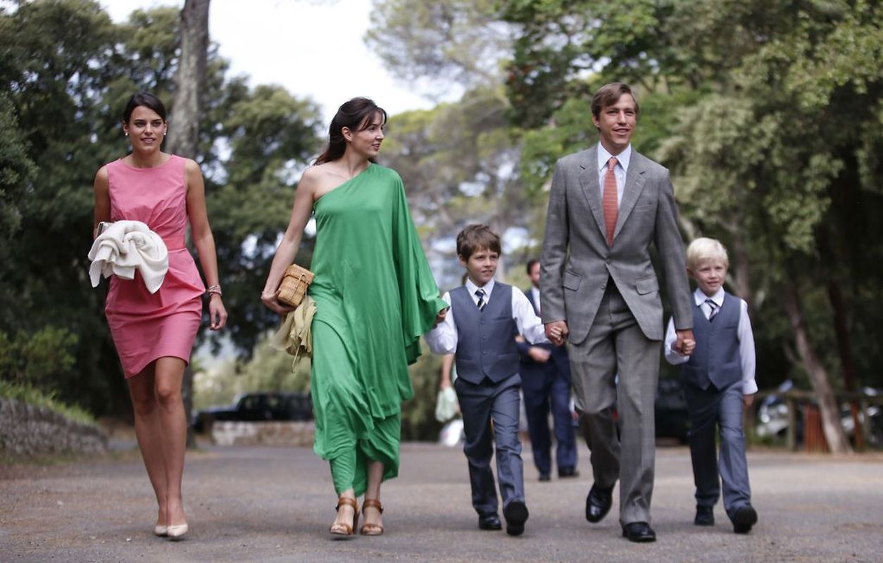 Célébration religieuse du Baptême de la princesse Amalia à la chapelle de Saint-Ferréol à Lorgues.