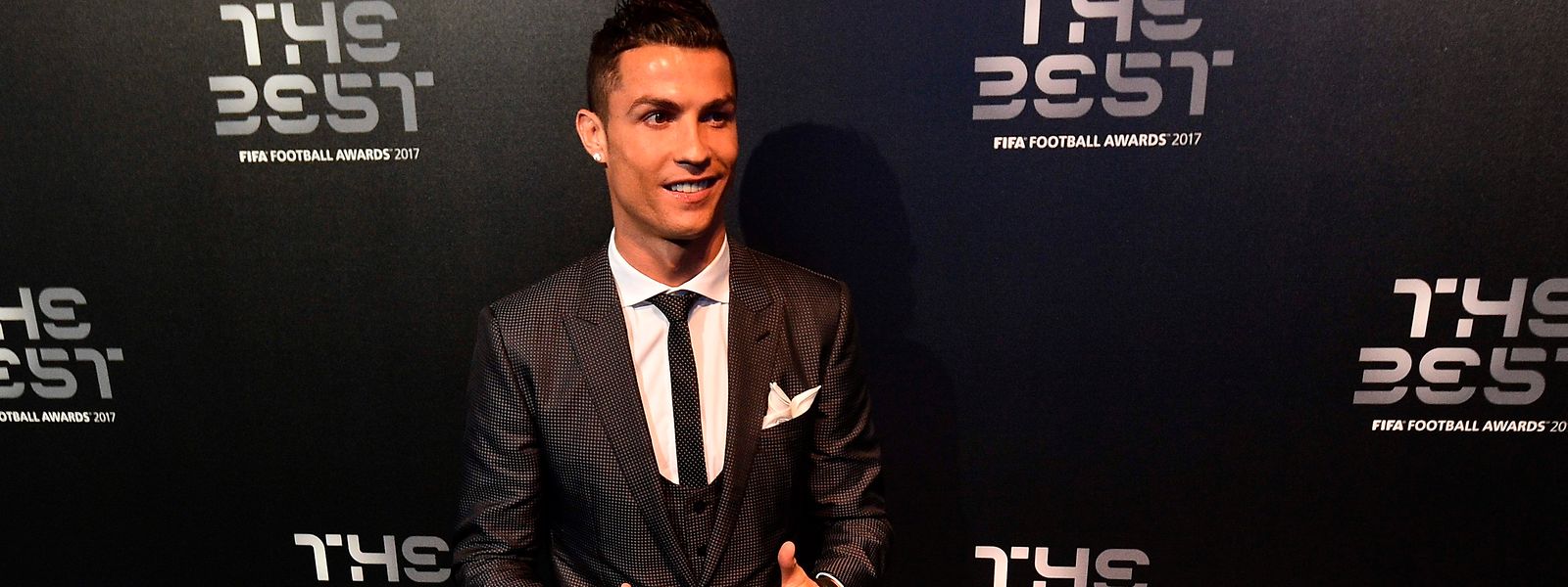 Cristiano Ronaldo durfte sich über die Auszeichnung freuen.