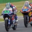Miguel Oliveira (n° 44) colado a Enea Bastianini (n° 33) vencedor da prova em Sãn Marino 