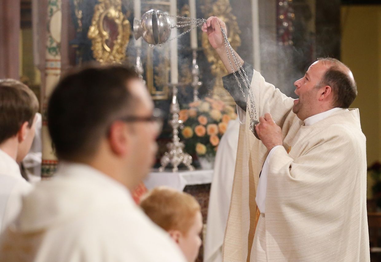 Messe für die neue Pfarrei "Regioun Iechternach Saint-Willibrord"