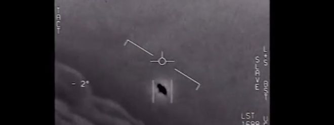 Ist hier ein UFO zu sehen? 