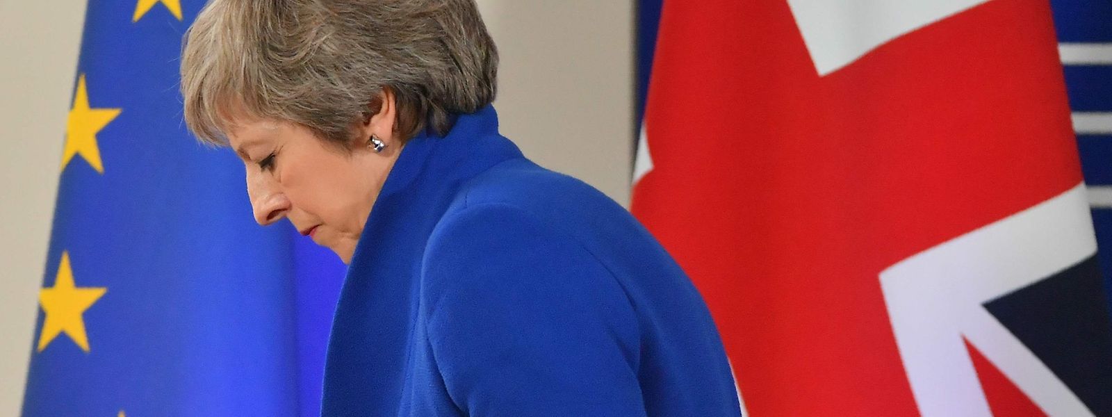 Theresa May macht zurzeit schwere Stunden durch.