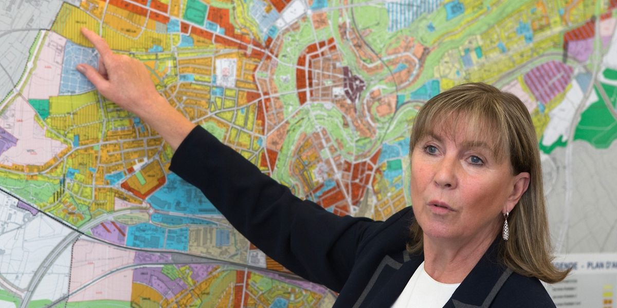 Bürgermeisterin Lydie Polfer  ist vom neuen Bebauungsplan überzeugt: „Die Stadt wird  in zehn bis 15 Jahren noch  schöner sein als heute.“