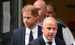 Britain's Prince Harry, Duke of Sussex, leaves from the Royal Courts of Justice, Britain's High Court, in central London on June 6, 2023. Prince Harry on Tuesday said he had suffered lifelong "press invasion" and accused some media of having blood on their hands, as he became the first royal in more than 100 years to give evidence in court. Harry is accusing Mirror Group Newspapers (MGN) Ltd -- publisher of The Mirror, Sunday Mirror and the Sunday People tabloids -- of illegal information gathering, including phone hacking. (Photo by Daniel LEAL / AFP)