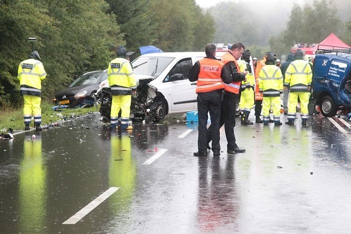 Die Unfallschäden waren ernorm.
