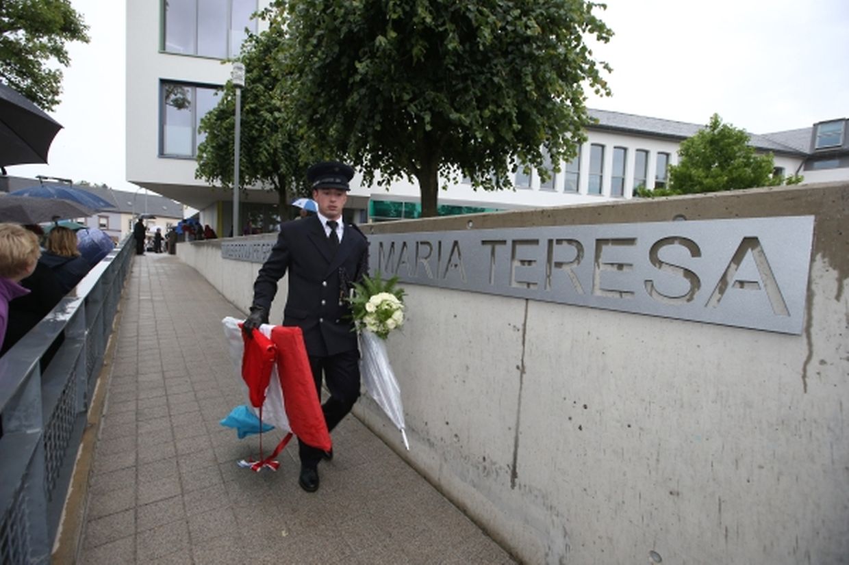 Das großherzogliche Paar in Bad Mondorf.