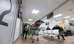 22.11.2017 Luxembourg, Kirchberg, Hôpital Kirchberg, Hôpitaux Schuman Group, Spital, Krankenhaus, Krankenkasse, Krankenscheine, krank, OP, opération, Ärztekammer, ADDM, Eingriff, Krankenwesen, desinfektion der Instrumente, Instrumentenaufbereitung, service d' Urgence, policlinique, Polyclinique    photo Anouk Antony