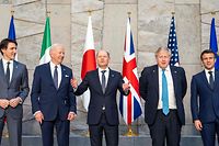 Joe Biden participou na reunião da NATO e na reunião do G7  e vai ser recebido pelos líderes europeus durante a tarde. 