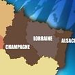 La Champagne-Ardenne fusionne donc avec la Lorraine et l'Alsace
