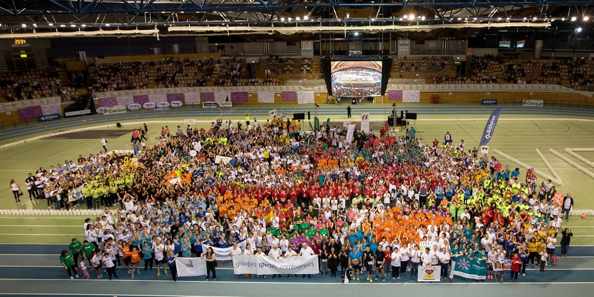 Am "Relais pour la Vie" nahmen mehr als 10.500 Personen teil.