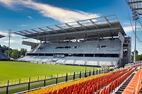 Chantier Tribune Sud Stade St Symphorien