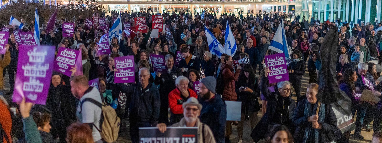 Die Menschen in Israel sorgen sich um die demokratischen Grundwerte.