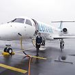 Luxair planes land in London due to fog.