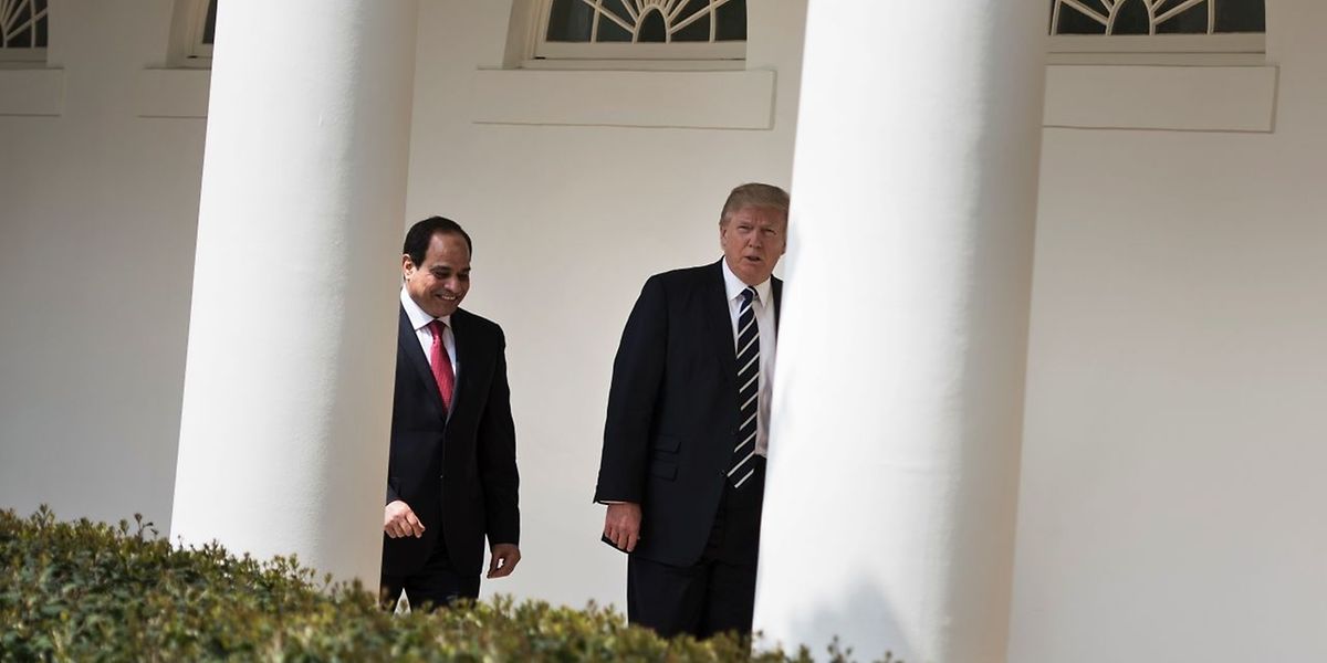 Trump und al-Sisi verstanden sich von Anfang an gut. 