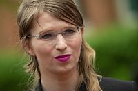 (FILES) In this file photo taken on May 16, 2019 former military intelligence analyst Chelsea Manning speaks to the press ahead of a Grand Jury appearance about WikiLeaks, in Alexandria, Virginia. - Chelsea Manning's legal team said Wednesday that the former intelligence analyst tried to take her own life March 11, 2020, but was transported to a hospital where she is recovering. (Photo by Eric BARADAT / AFP)