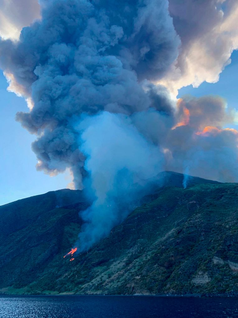 Ein Toter Bei Ausbruch Am Vulkan Stromboli