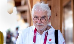Heinz Thews (Chef de Mission) / Interviews, Olympisches Dorf, Olympia / 01.08.2021 / Olympische Spiele 2020 / Tokio 2020 / Foto: Yann Hellers
