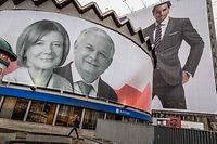 Verschwörungstheorien à gogo: Laut dem Propagandafilm "Smolensk" wurden u. a. der frühere polnische Präsident Lech Kaczynski und seine Frau Maria Opfer eines Anschlags.