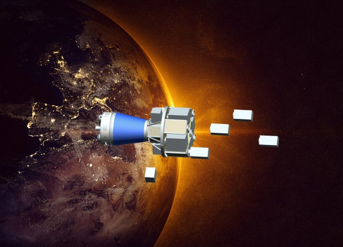 Die Vega-Rakete setzte die Kleinsatelliten in einer Umlaufbahn in Höhe von 515 bis 530 Kilometern Höhe ab.
