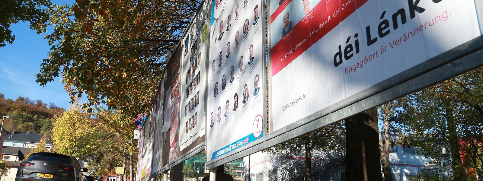 Seit fast zwei Wochen dürfen die Parteien ihre Wahlplakate für die Gemeindewahlen am 11. Juni aufhängen.