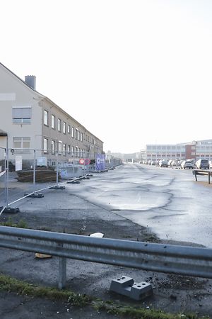 Wort.FR, Destruction du Batiment CFL, route de Thionville, Trajet du Tram, Multimodale Strecke, Luxtram, Baustelle,  foto: Chris Karaba/Luxembourg Wort